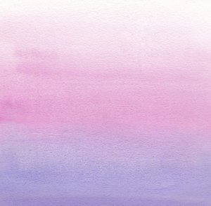 Akwarela - gradient fioletowo-różowy Plakat