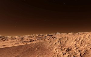 Marsjański krajobraz 